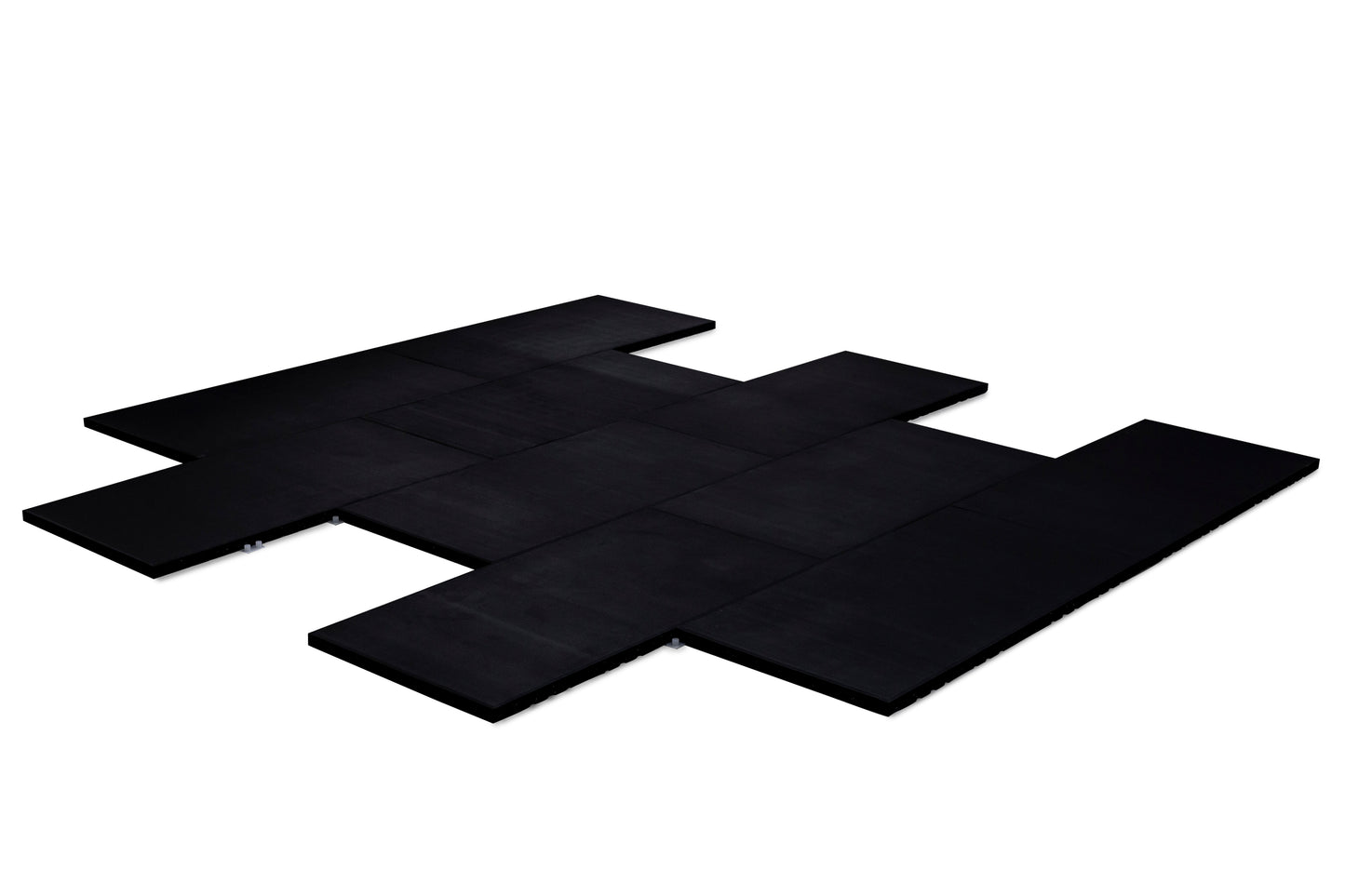 30mm Premium Connect Tile - Black (Price per 0.5sqm)